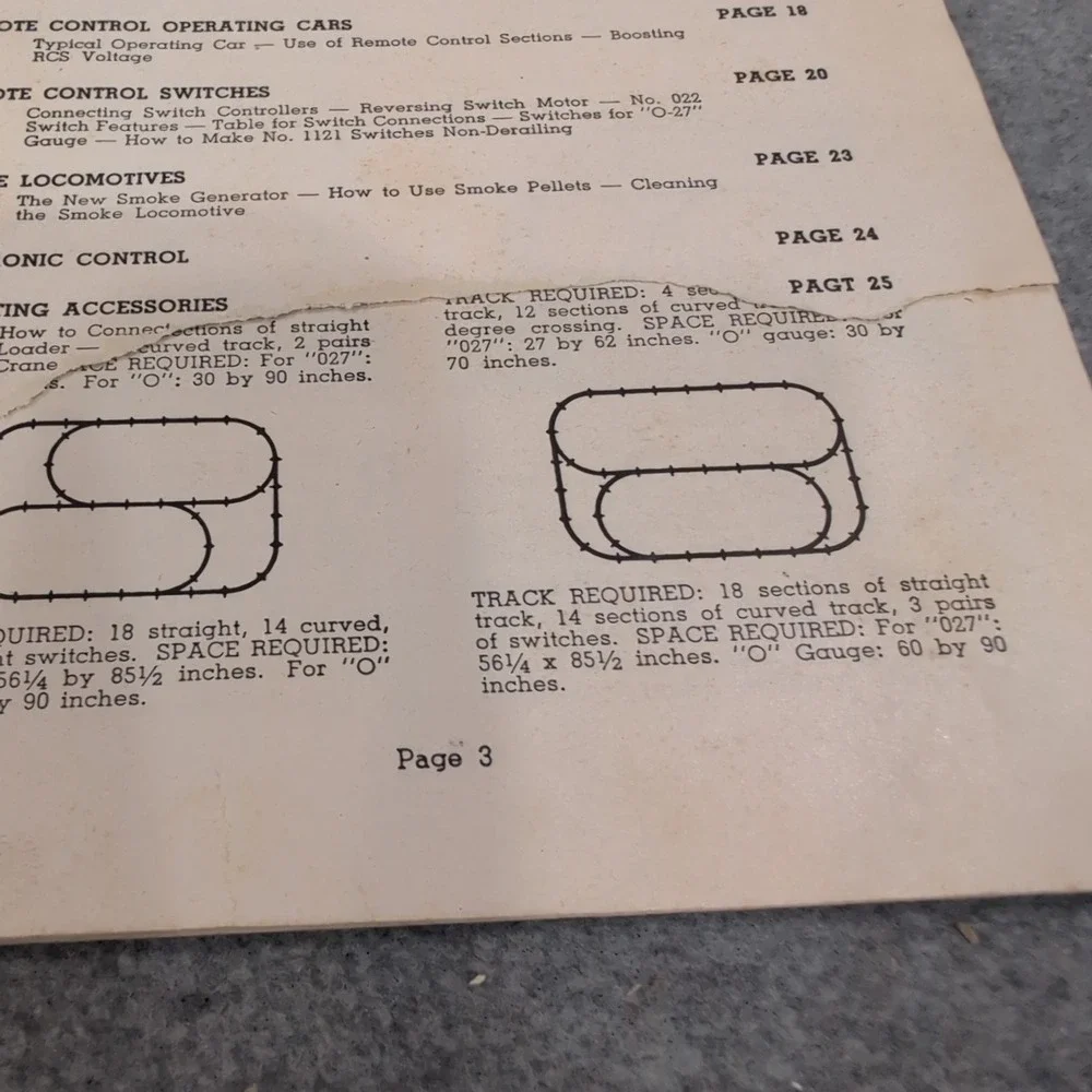 1948 Lionel Trains Instructions for Assembling and Operating Manual Form 703 - Picture 4 of 6